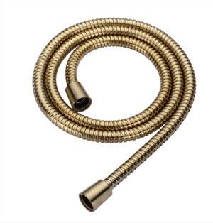 Extenstion สายฝักบัวสีทองเงาสำหรับหัวฝักบัวหรือ Faucet